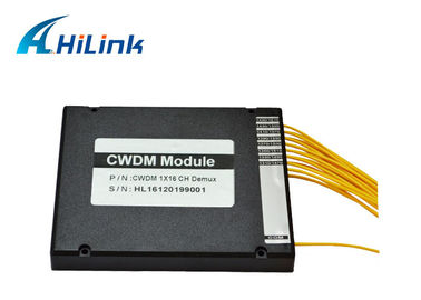 CWDM 18 Channel / 2 Channel Mux Wide Operating Wavelength For PON Networks