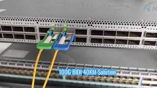 100G BIDI 40KM en Juniper y Cisco Switch