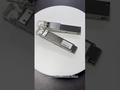 80KM Dual CS Qsfp Transceptor óptico 100G DWDM EML 2*27.5G DWDM TOSA