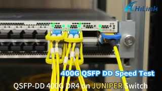 400G QSFPDD DR4 1310nm 500M en Juniper Swirch