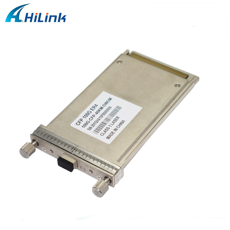 WDM óptico SMF LC dual del LAN ER4 del CFP LOS 40KM del transmisor-receptor de la tarifa OTU4 100G de Ethernet