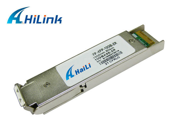 Transceptor Cisco 10G XFP compatible, XFP 10G ZR 1550nm 80km sintonizable con conector LC