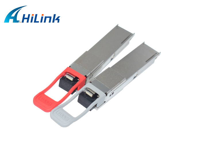 100GBASE - BX20 módulo de transceptor óptico QSFP28 LAN WDM 1280nm 1310nm 20km Transceptor LC Simplex