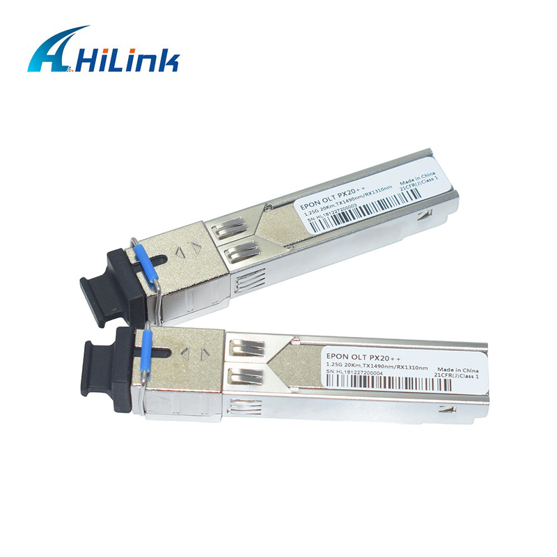 Módulo PX20++ 1.25G Tx1490nm Rx1310nm los 20KM de EPON OLT SFP DDM para FTTX