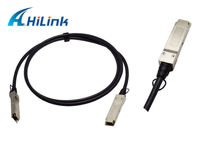 100G QSFP28 DAC dirigen el cable de cobre de la fijación con el 1m al cable de la voz pasiva de la longitud de 3M