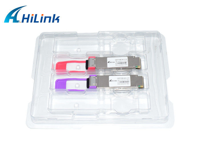 QSFP28 100G BIDI 10KM Transceptor óptico SMF Simplex LC Conector DDM 1271/1331