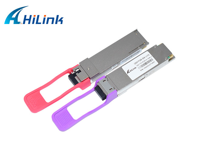 100G QSFP28 PAM4 10km LR BIDI Transceptor óptico Símplex LC 1271/1331nm SMF DOM