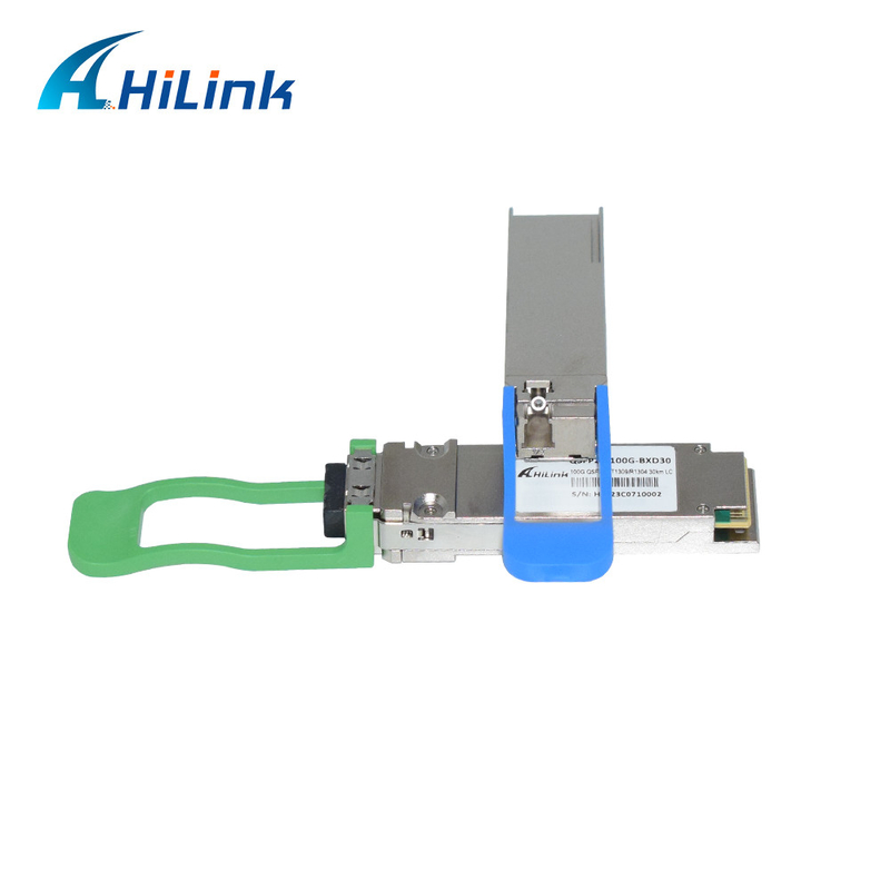100G QSFP28 módulo de transceptor BIDI 40KM 1304/1309nm EML + APD QSFP28-BX-D40 Transceptor