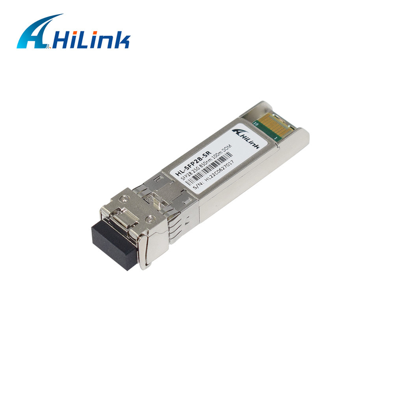 SFP28 25G SR SFP28-SR 850nm 25G Módulo óptico 850nm 100M LC DOM Tramsceiver