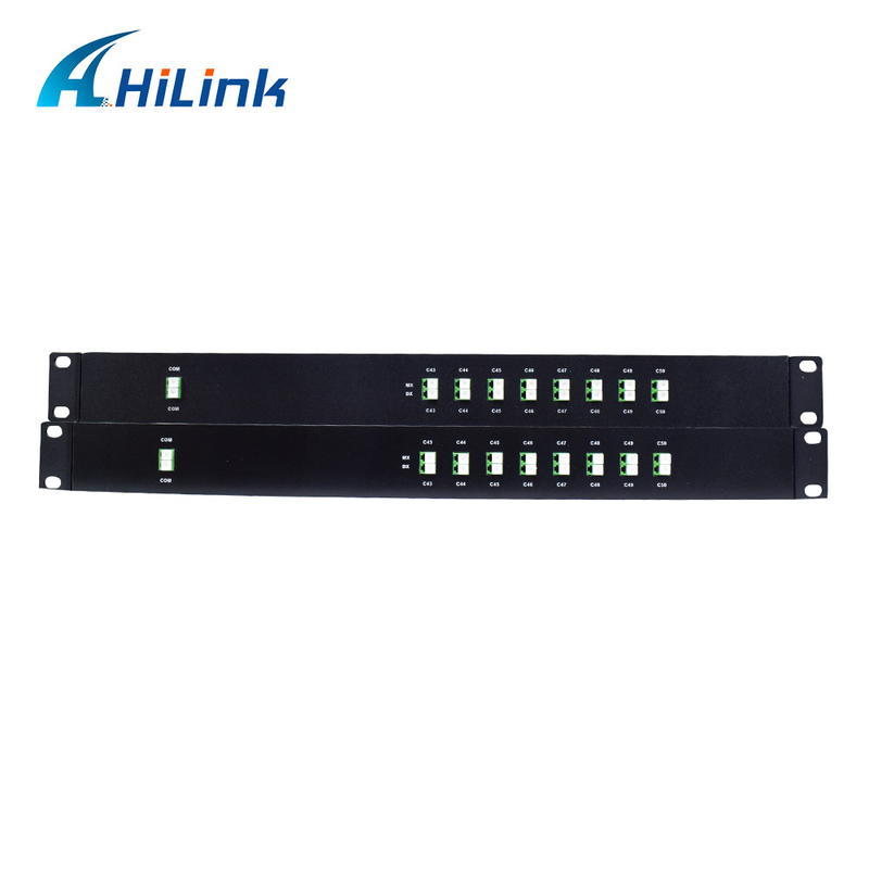 8CH DWDM MUX DEMUX 100 GHz 8 canales HL-DW-MUX-8CH LC/APC LC/UPC
