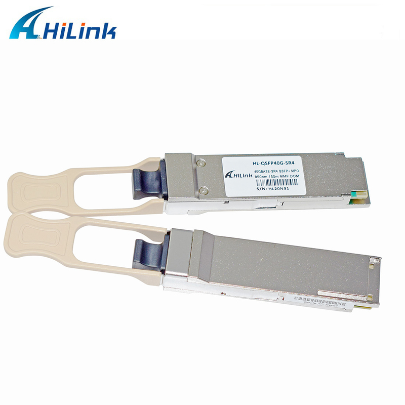 Transmisores ópticos QSFP+ compatibles con Huawei 40G SR4 MMF 850nm 100M OM3 150M OM4 MPO