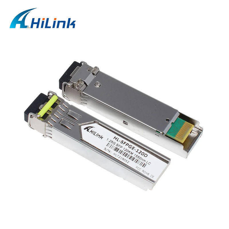 1.06 Gb/s Conector LC de canal de fibra SFP módulo de transceptor con soporte CE FCC Rango de temperatura de funcionamiento de 0°C a 70°C