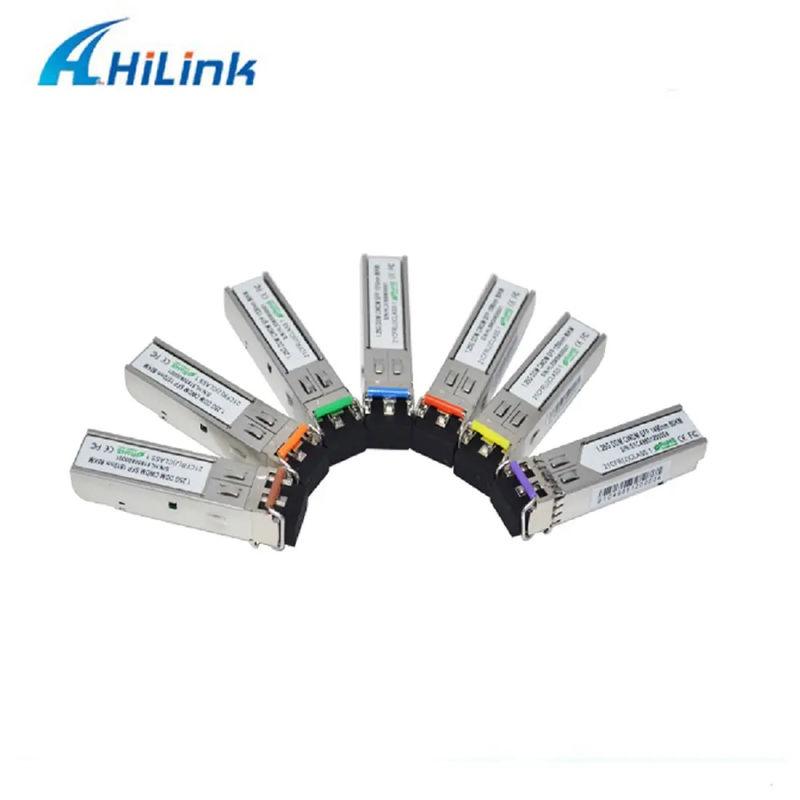 1.25G CWDM 120KM Transceptor CWDM-SFP 1570nm CWDM Óptica de color 1000BASE DOM LC SMF