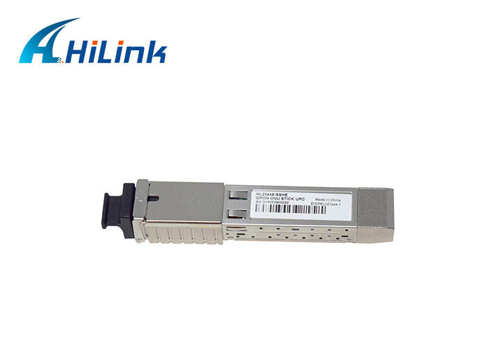 Conector 1.25G/2.5G del SC del módulo de la fibra óptica del PALILLO ONU SFP de GPON