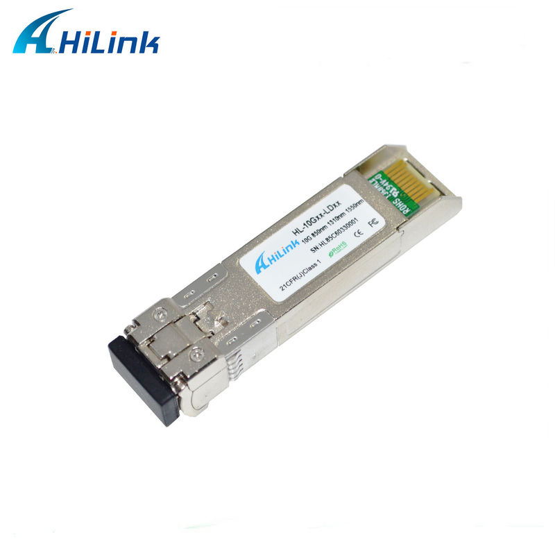 SFP+ 10Gig Ethernet Module 10G SR 850nm 300M LC Duplex DDM Transceptor de fibra óptica para red 4G Función WDM para FTTH SFP-10G-SR