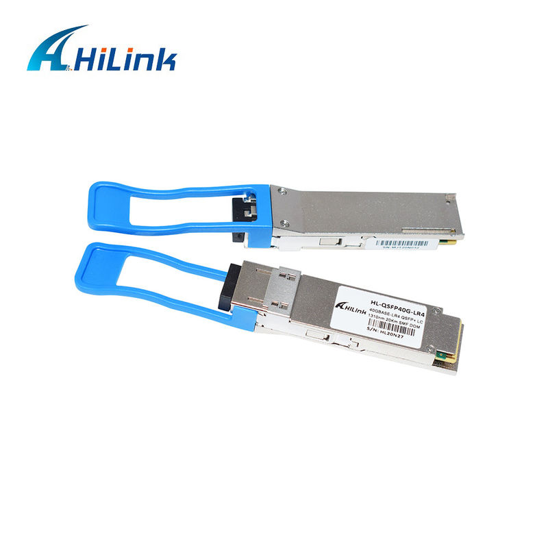 Módulo de transceptor óptico QSFP-40G-LR4 de alta calidad de 20 km con doble LC QSFP+ PSM4 LR4