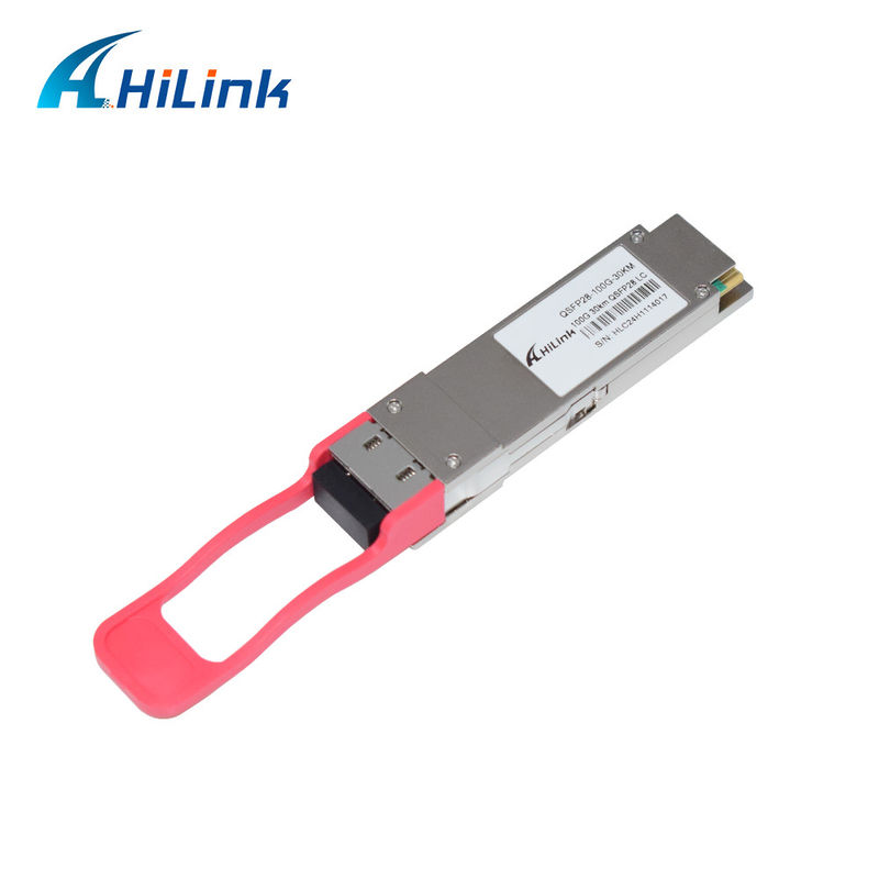 QSFP+ 40G LC 30KM 40G ER4 módulo de transceptor óptico longitud de onda LWDM para uso de telecomunicaciones distancia 30KM