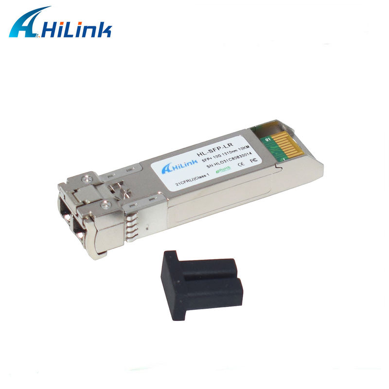 Módulo óptico SFP 10G 1310nm 10KM/20KM compatible, con velocidad de datos base de 10G, temperatura de funcionamiento de 0 a 70C