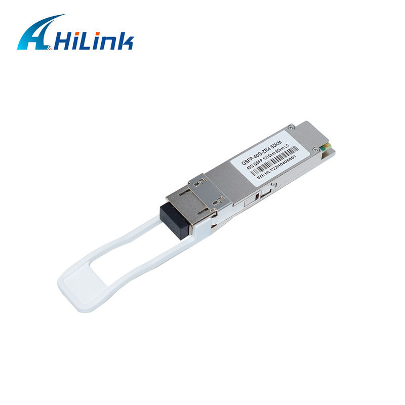 Módulo transceptor QSFP Base 40G EML APD LWDM 1295-1304NM Temperatura Comercial Conector de Fibra LC Dúplex