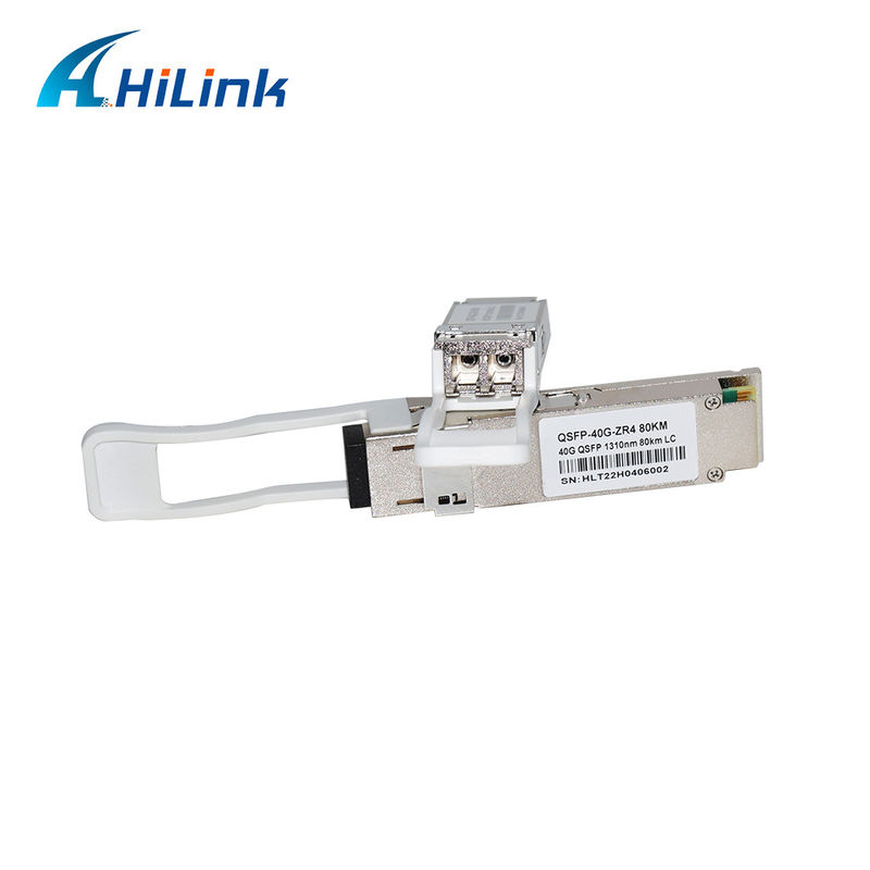 Módulo transceptor QSFP Base 40G EML APD LWDM 1295-1304NM Temperatura Comercial Conector de Fibra LC Dúplex