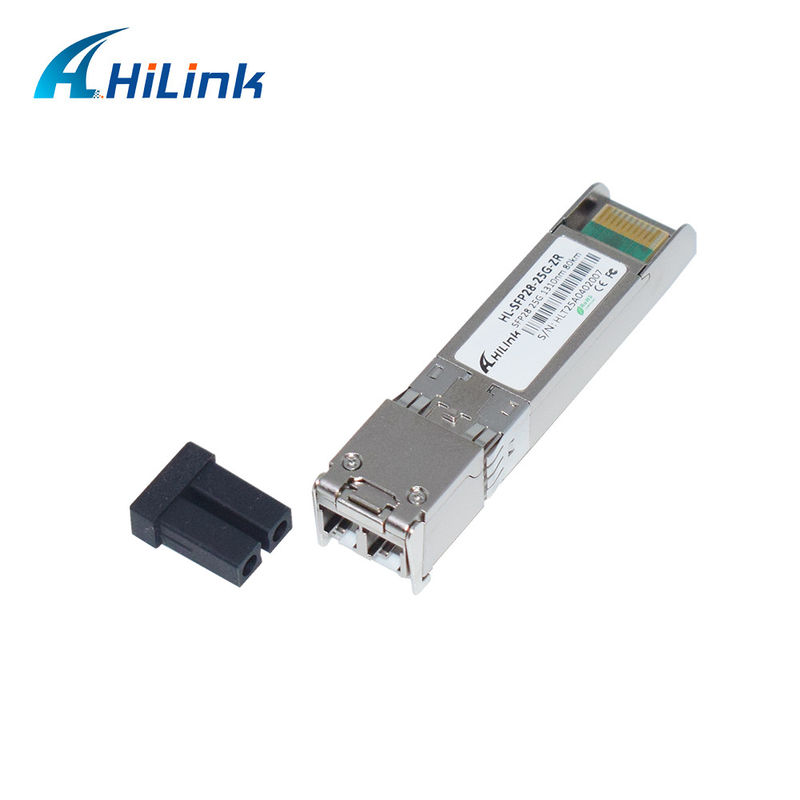 25G ZR SFP 80KM LC 25G Ethernet SFP Transceptor DOM 1310nm Transceptores de fibra óptica