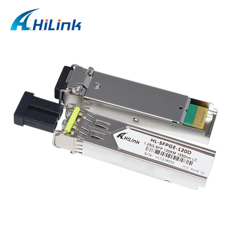 HL-SFPGE-120D HILINK 1.25G SFP Larga distancia 120km 1550nm Conector LC módulo GBIC DDM