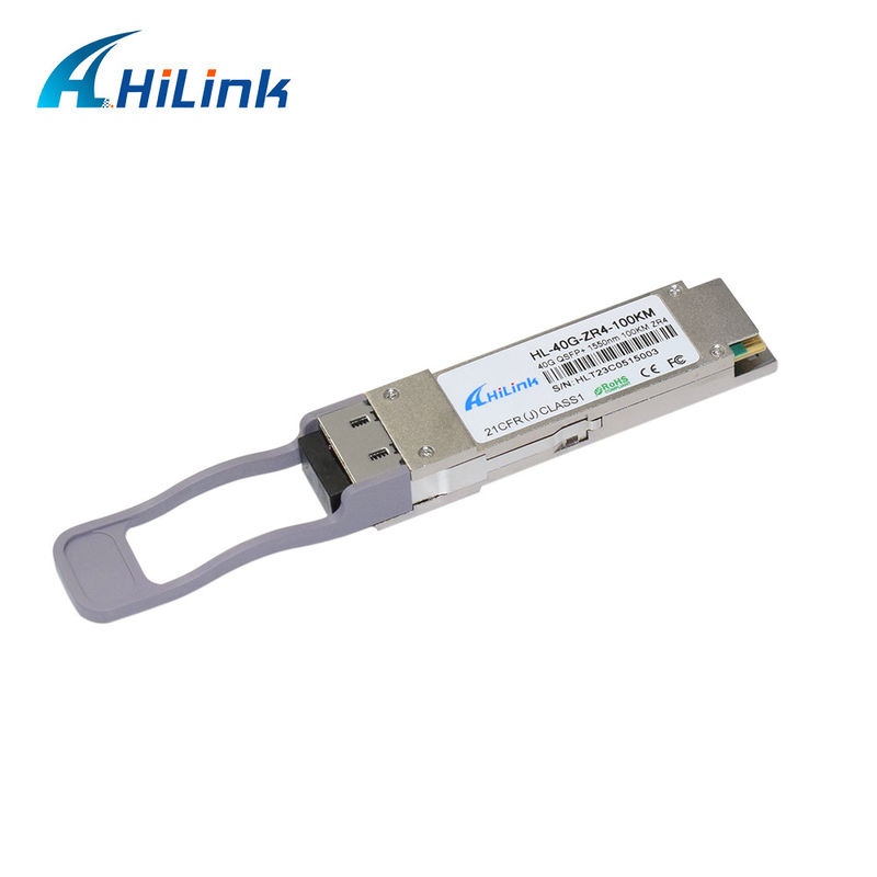 Modulo de transceptor óptico QSFP-40G-ZR4 genérico compatible 40GBASE-ZR4 1550nm 100km Producto de comunicación y redes EML+ APD
