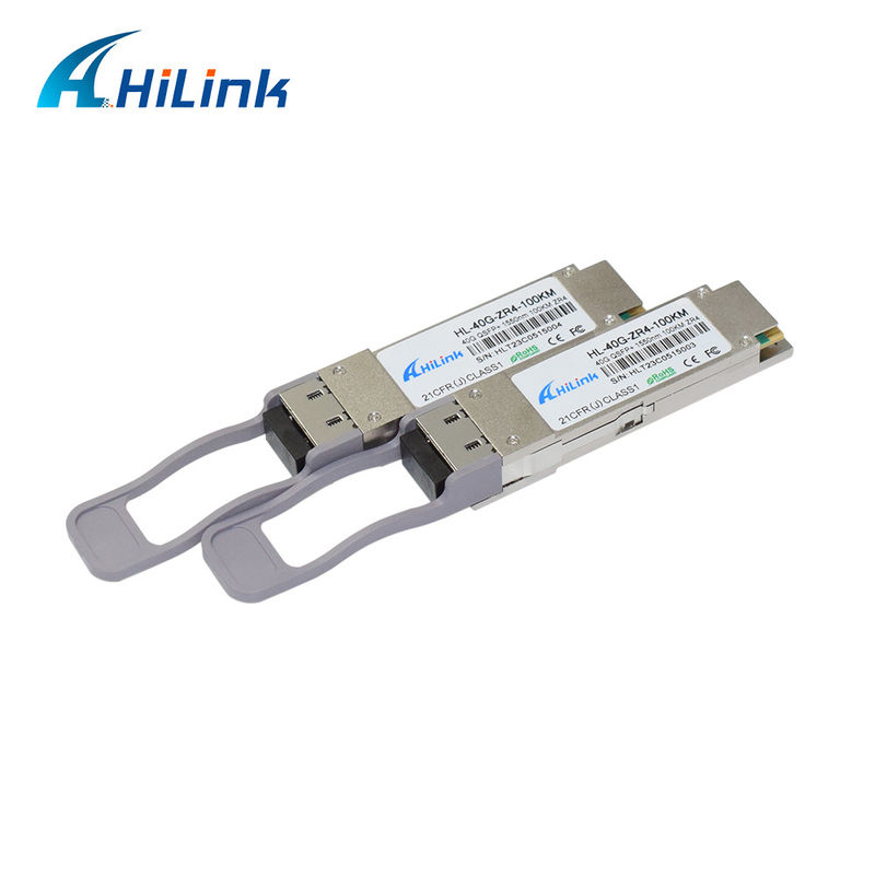 Modulo de transceptor óptico QSFP-40G-ZR4 genérico compatible 40GBASE-ZR4 1550nm 100km Producto de comunicación y redes EML+ APD