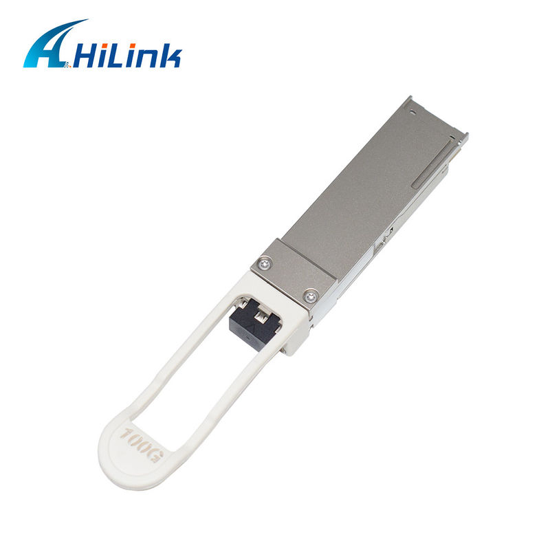 100G ZR QSFP28 DCO 120KM banda C sintonizable con transceptor óptico digital coherente DOM LC