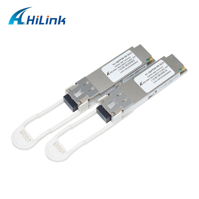 Transceptor de óptica coherente digital QSFP28 HL-QSFP28-DCO ZR con velocidad de datos de 100G y conector LC