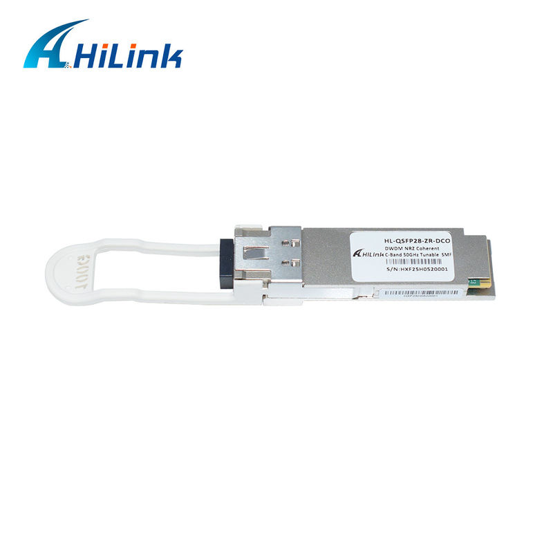 Transceptor de óptica coherente digital QSFP28 HL-QSFP28-DCO ZR con velocidad de datos de 100G y conector LC