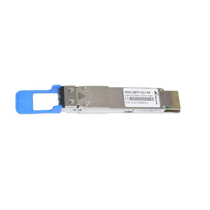 Transceptor Óptico QSFP-DD LR4 de 400 Gb/s, 10 km, SMF, Conector LC Dúplex para Cumplimiento RoHS y Larga Distancia