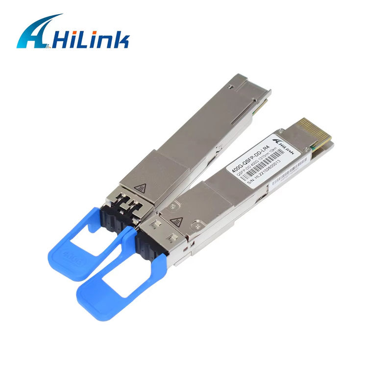 Transceptor Óptico QSFP-DD LR4 de 400 Gb/s, 10 km, SMF, Conector LC Dúplex para Cumplimiento RoHS y Larga Distancia