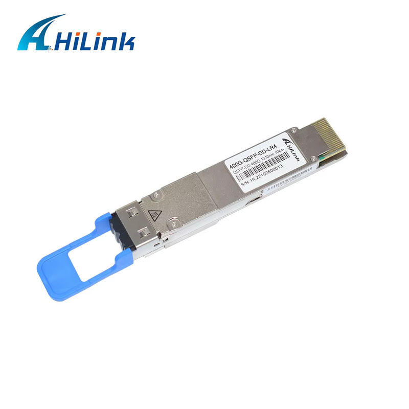 Transceptor Óptico QSFP-DD LR4 de 400 Gb/s, 10 km, SMF, Conector LC Dúplex para Cumplimiento RoHS y Larga Distancia