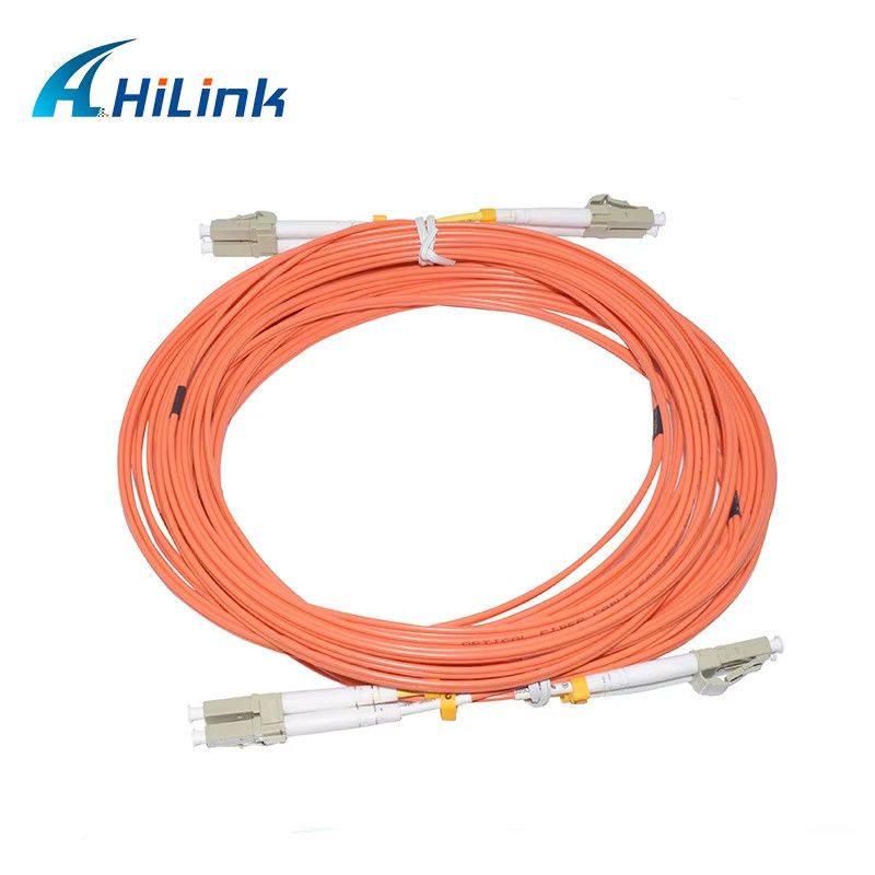 5M LC/UPC a LC/UPC Cordón de parcheado 2.0mm Duplex Multi-Mode OM2 Cables de fibra
