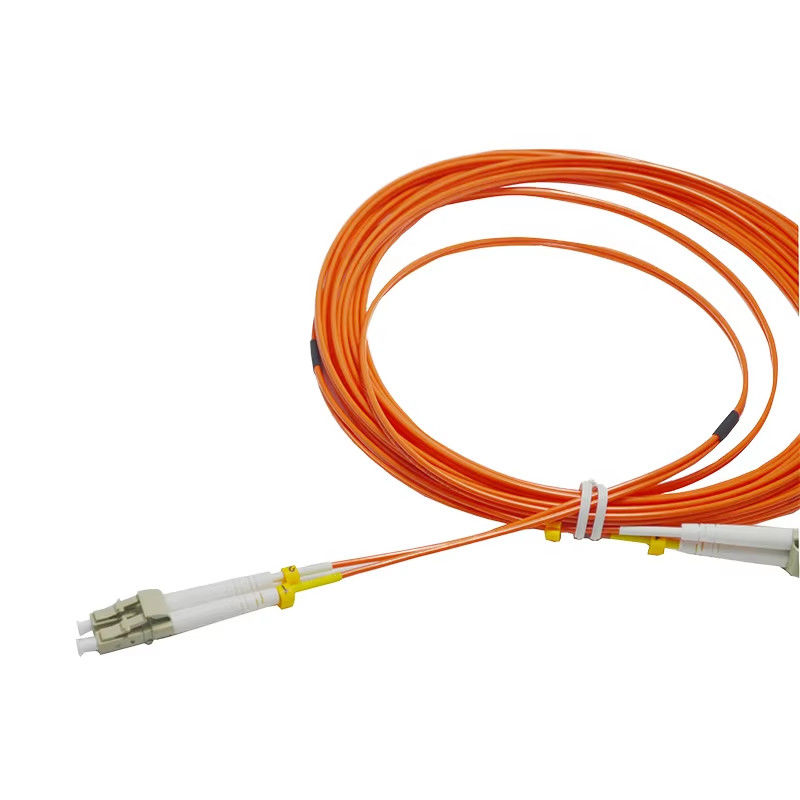 5M LC/UPC a LC/UPC Cordón de parcheado 2.0mm Duplex Multi-Mode OM2 Cables de fibra