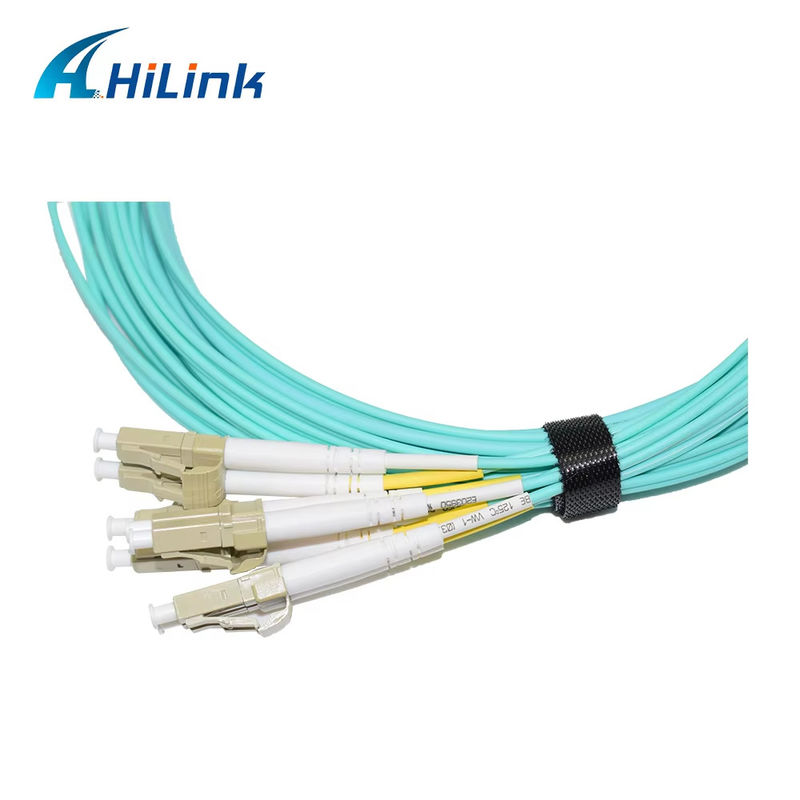 Cable Óptico Activo Breakout 40G QSFP+ a 8xLC AOC 3M para Distancias Muy Cortas