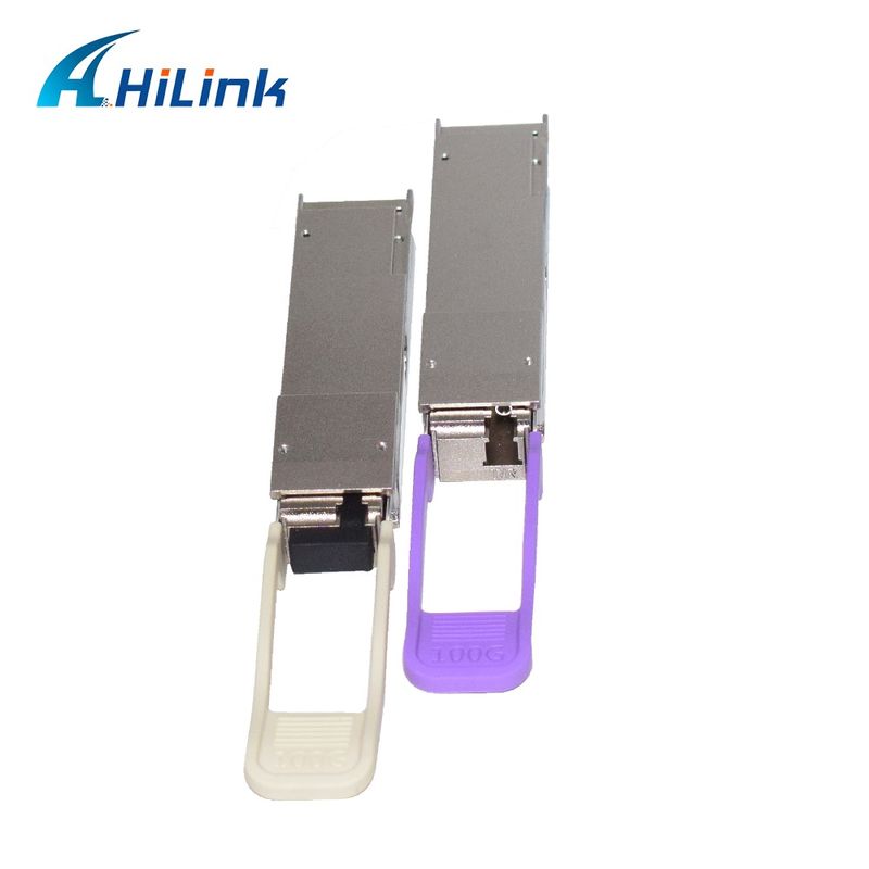 HL-QSFP28-100G-80 100Gb/s QSFP28 BiDi 80km Transceptor Conector LC Simplex Pluggable Caliente EML+PIN con SOA DDM de modo único