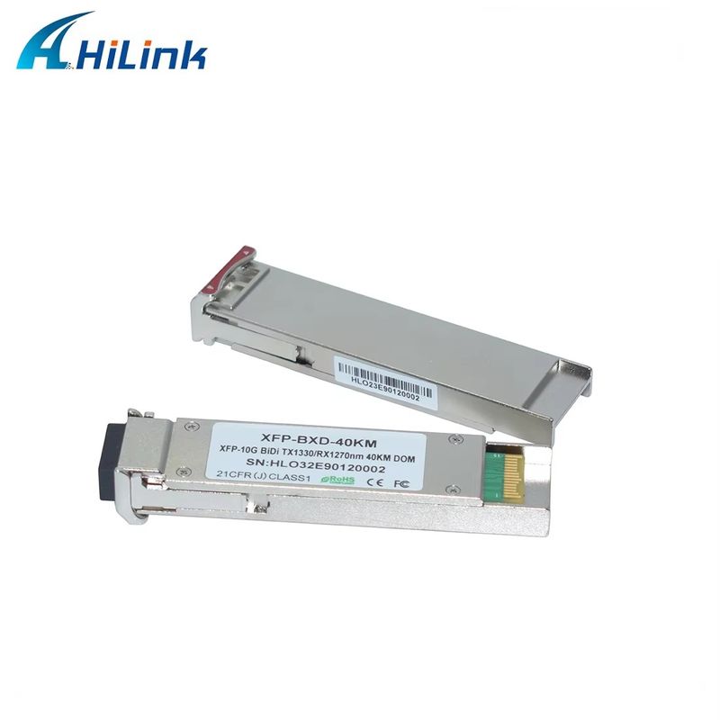 Módulo óptico XFP 10G Ethernet WDM BIDI ER 40KM 1270/1330 de alta calidad, equipo de fibra óptica