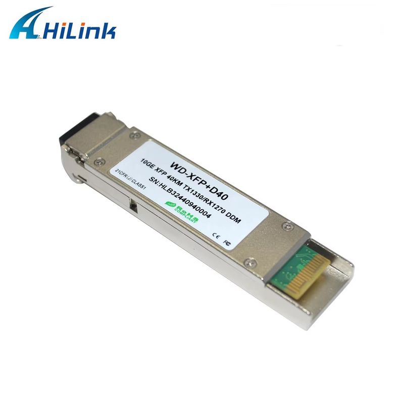 Módulo óptico XFP 10G Ethernet WDM BIDI ER 40KM 1270/1330 de alta calidad, equipo de fibra óptica