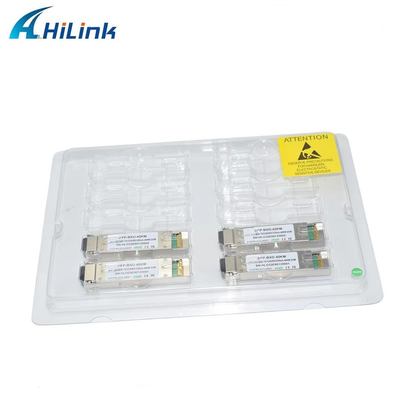 Módulo óptico XFP 10G Ethernet WDM BIDI ER 40KM 1270/1330 de alta calidad, equipo de fibra óptica