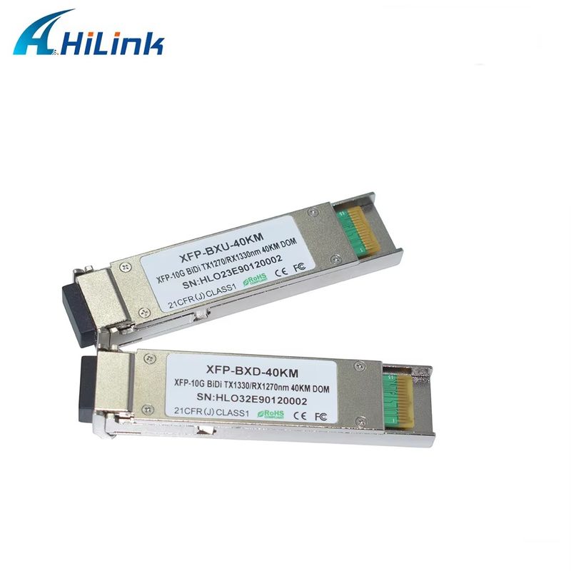 Módulo óptico XFP 10G Ethernet WDM BIDI ER 40KM 1270/1330 de alta calidad, equipo de fibra óptica