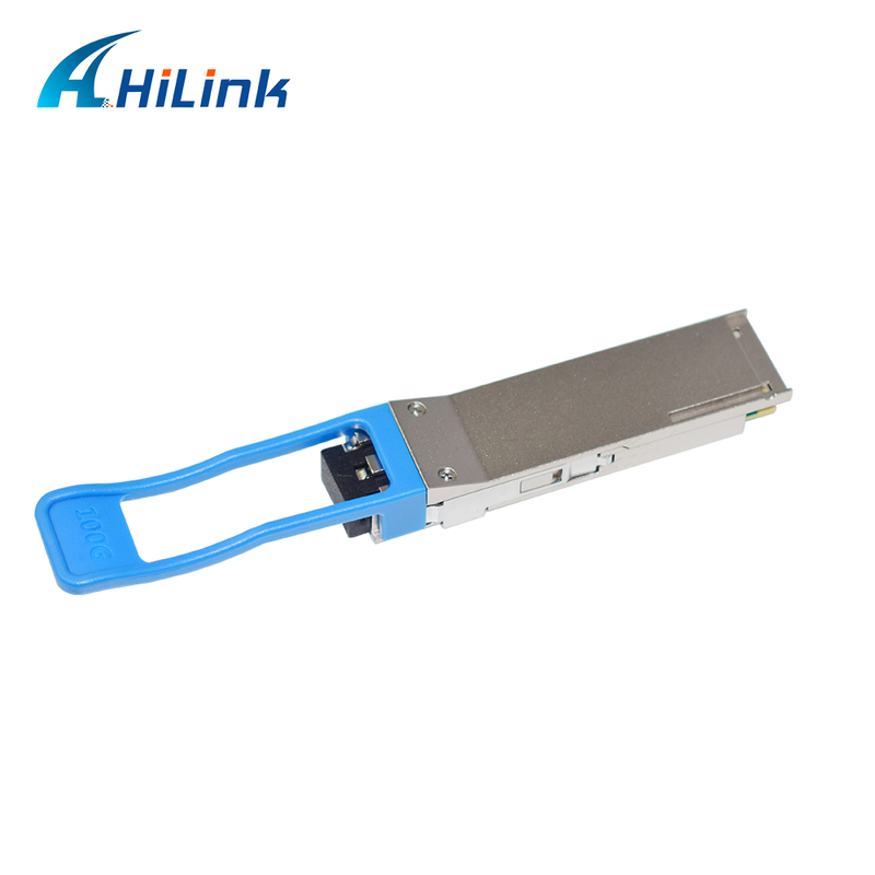 Módulo de transceptor óptico QSFP28 LR4 de 100 Gb/s 20 km Conector LC dúplex conectable en caliente de modo único Cumpliente con RoHS