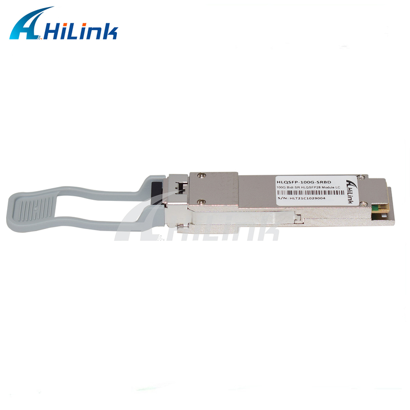 100G QSFP28 SRBD 100m Bi-Di Duplex LC Conectable en caliente 850/900nm VCSEL PAM4 2x50G Multimodo