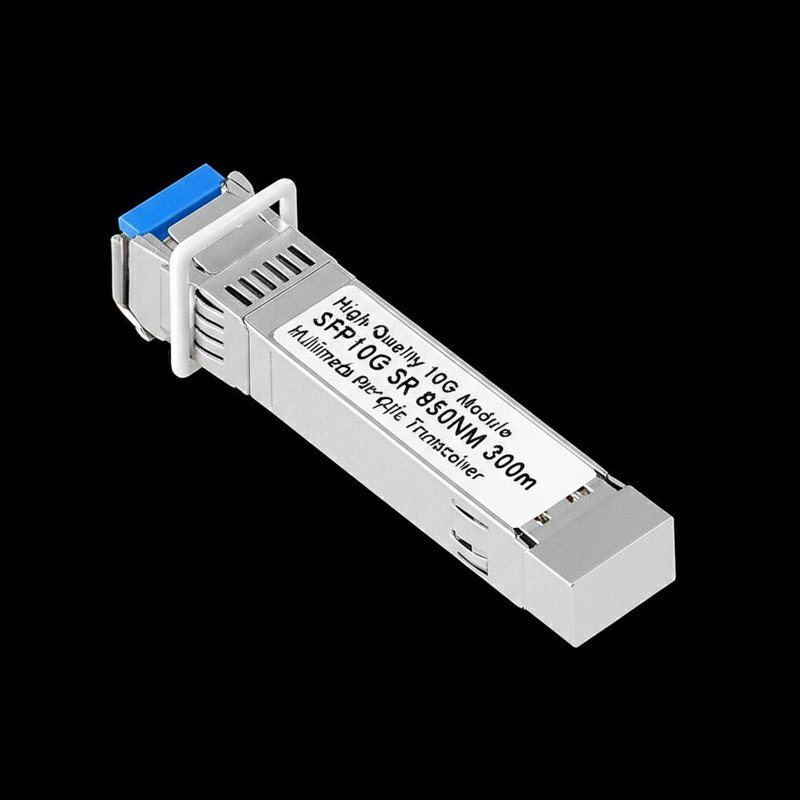 Módulo SFP+ multimodo de 10 Gbps 850 nm 300 m, transceptor de fibra óptica conectable en caliente con función DDM