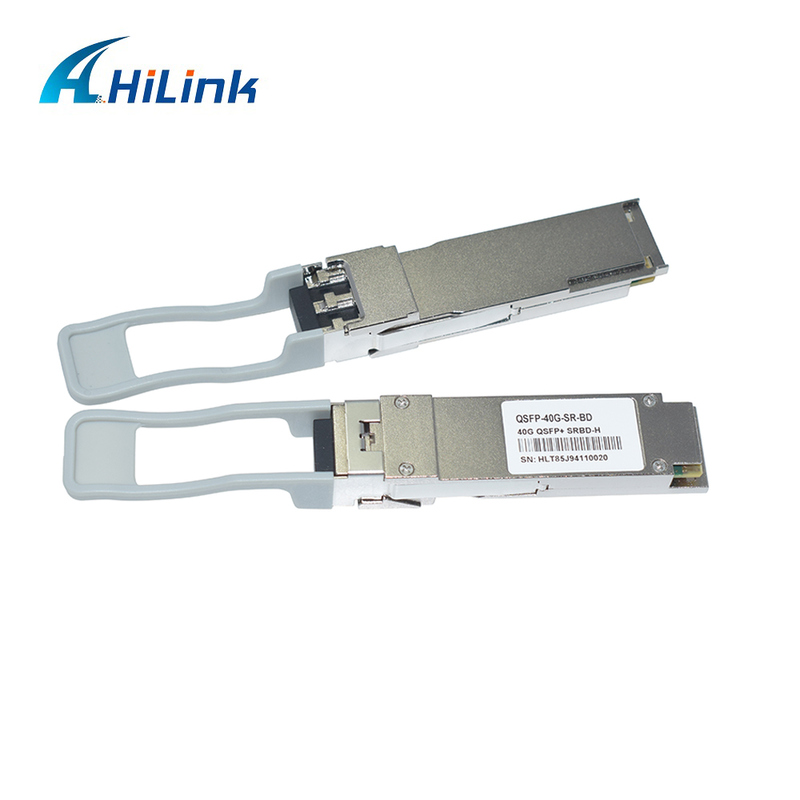 40Gb/s 100m QSFP+ Fibra óptica módulo Bi-Di Duplex LC enchufable en caliente 850/900nm MMF
