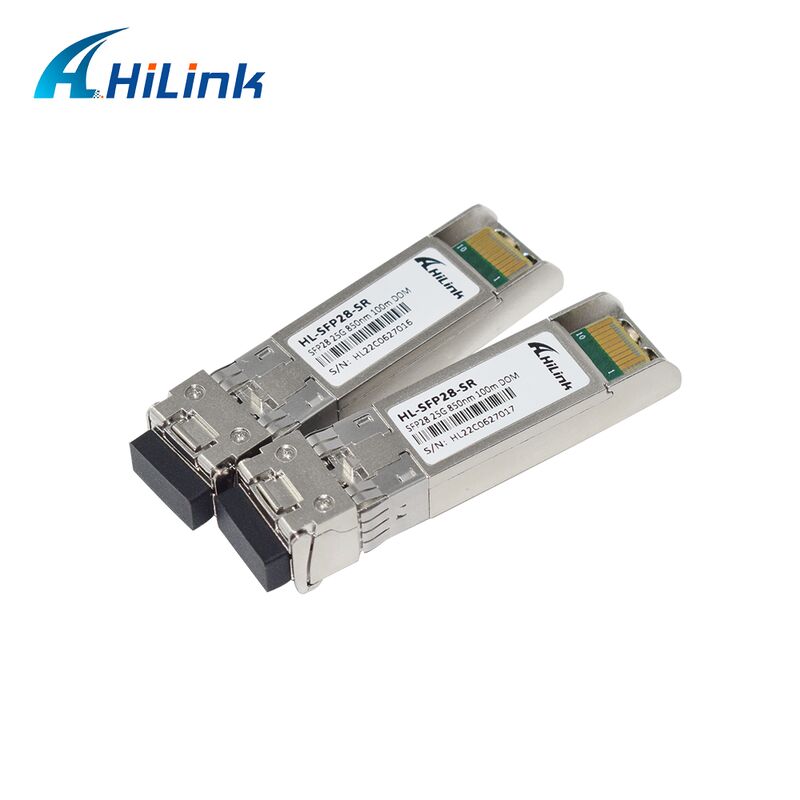 Transceptor Óptico Hilink 25G SFP28 con 100M de Distancia, 3 Años de Garantía y Certificación CE RoHs