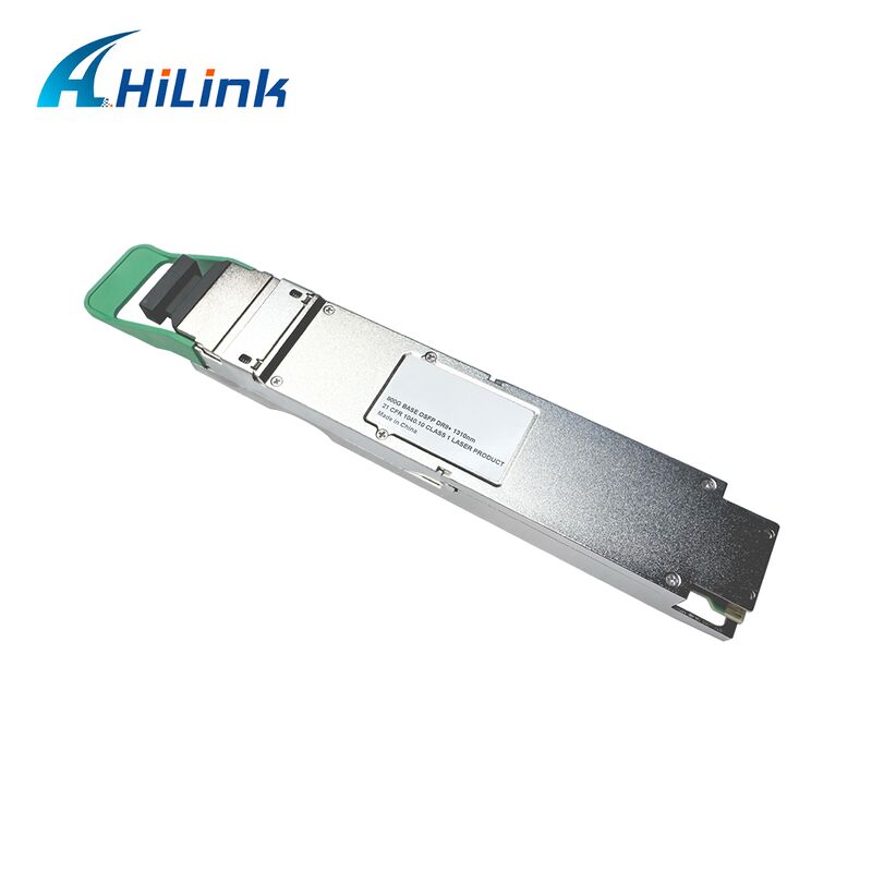 Módulo transceptor OSFP-800G-DR8 con velocidad de datos de 800G, longitud de onda de 1310nm para una distancia de 500m