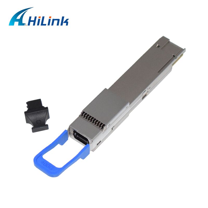 Módulo Transceptor Óptico Hilink HL-400G-QDD-DR4 400Gb/s 500M QSFP-DD DR4 MPO-12 Compatible