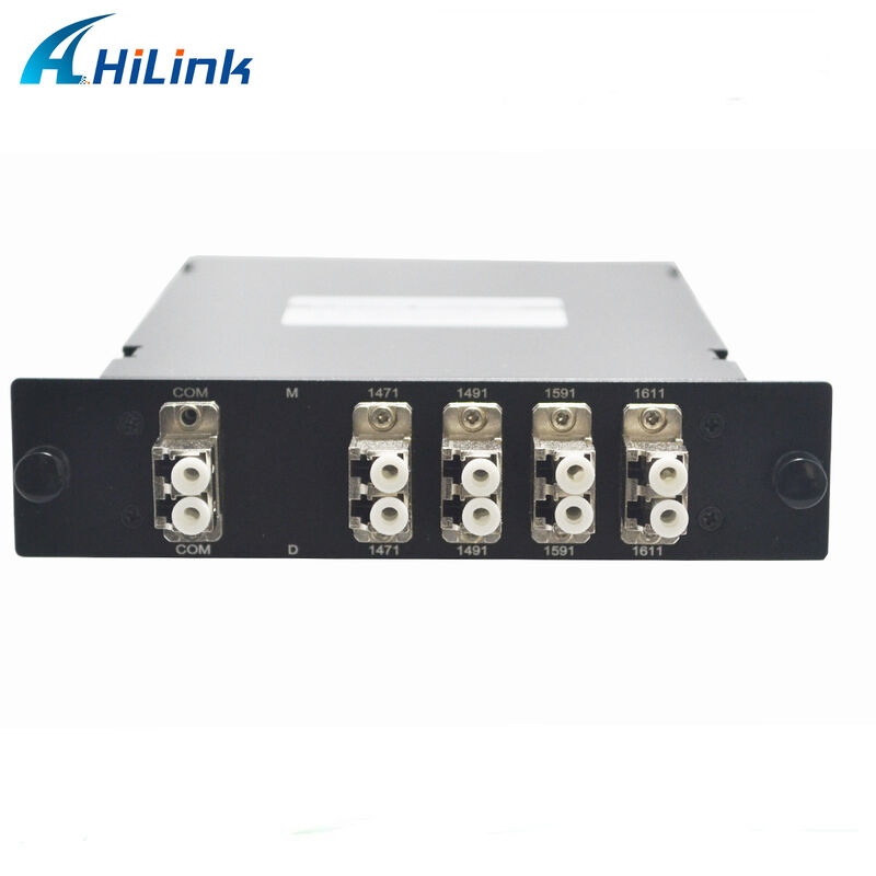 LGX Cassette CWDM MUX DEMUX 4 canales 1470/1490/1590/1610nm con doble fibra CWDM Mux Demux